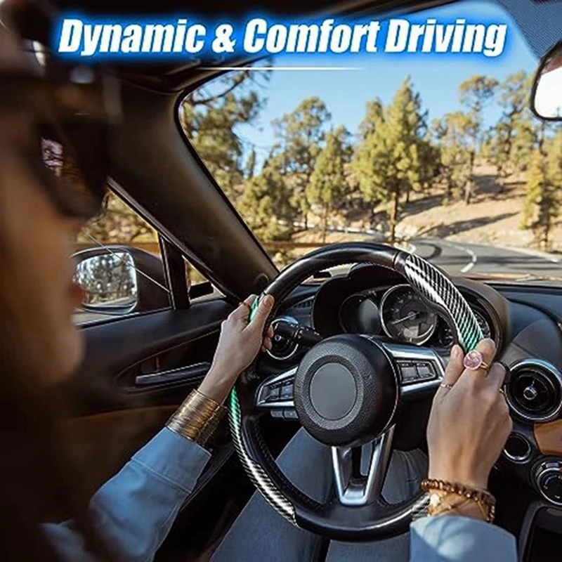 Универсальный чехол на руль из углеродного волокна жесткая защитная пленка