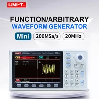 uni t utg920a function signal generator digital dual channel arbitrary waveform frequency meter generator 200mss 14bits