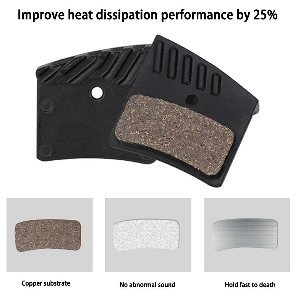 

4-piston Pads Bike Brake Pad 2 Pair Bicycle Accessories Cycling Parts For Hope MONO M4 Replacement For Shimano M755