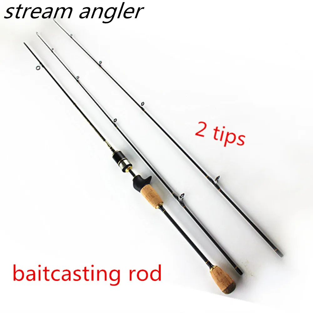 Stream Angler 562UL Стержень для приманки 1 68 м 2 насадки Aast Action Маленькие маленьких рыб