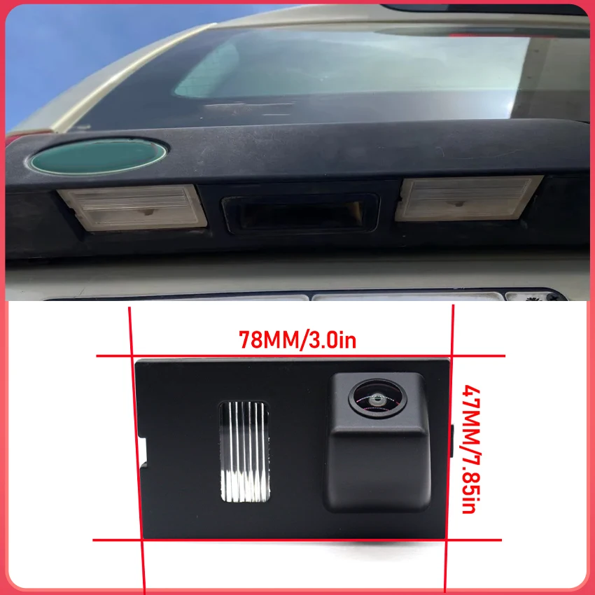 Широкоугольная водонепроницаемая камера заднего вида для Land Rover Freelander 2 Discovery 3 4