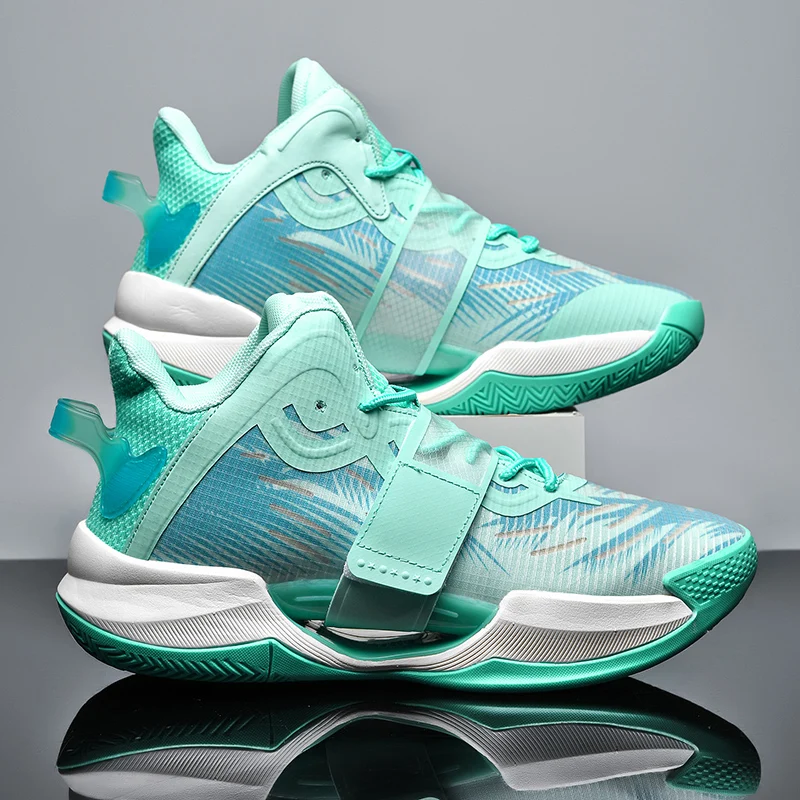 Brand Men's Non-Slip Basketball Shoes Breathable Sports Shoes Comfortable Gym Training Athletic Shoes Boys Basketball Sneakers