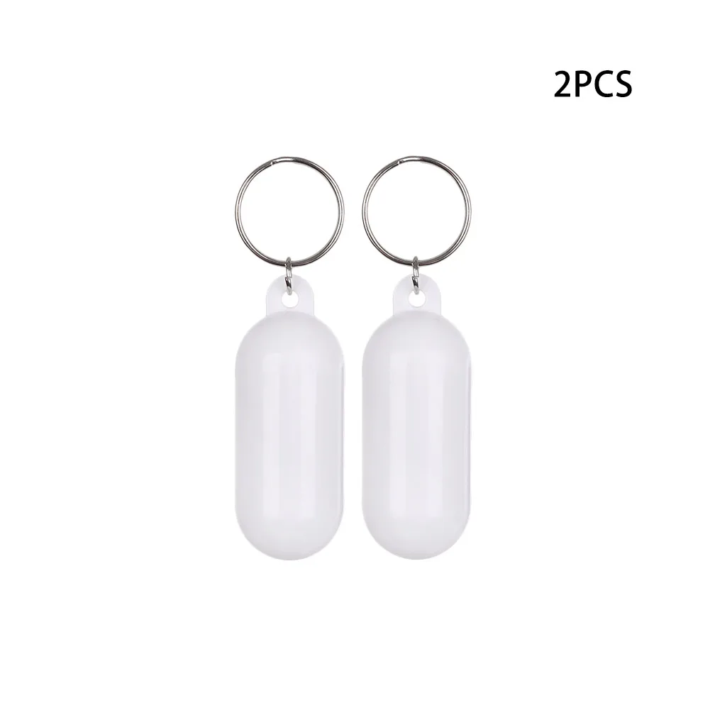 

2 Pcs Marine Floating Keychain Fender Buoyant Key Ring Marine Sailing Boat Float Keychain Anti-Lost Accessories