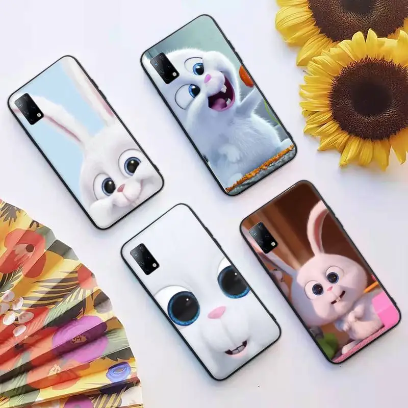

Cute Cartoon Rabbit Phone Case For Huawei mate40 mate30 mate20 mate10 mate9 lite pro soft Cover Fundas