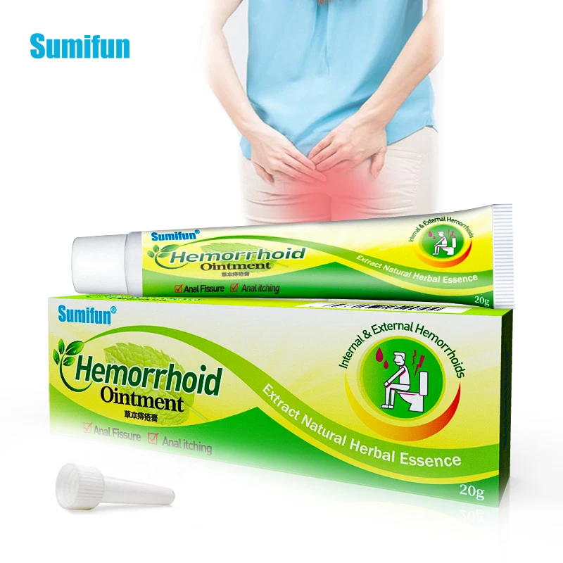 Мазь Sumifun для удаления геморроя крем с внутренней внешней анальной трещиной
