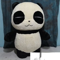 inflatable funny panda mascot costume giant panda fursuit fancy dress marketing animal character cosplay stage wear