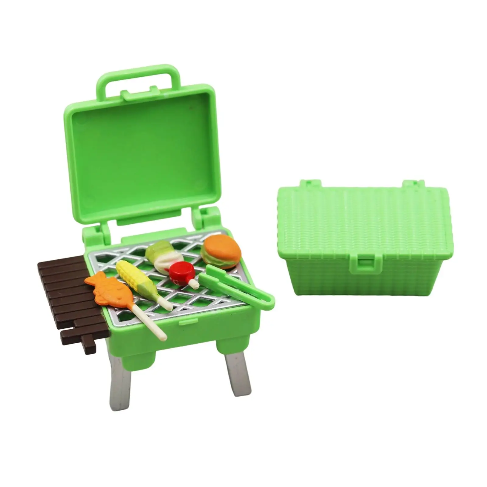 

BBQ Toys Cooking Lightweight Mini Portable Cute Cooking Food Toy Children Girls