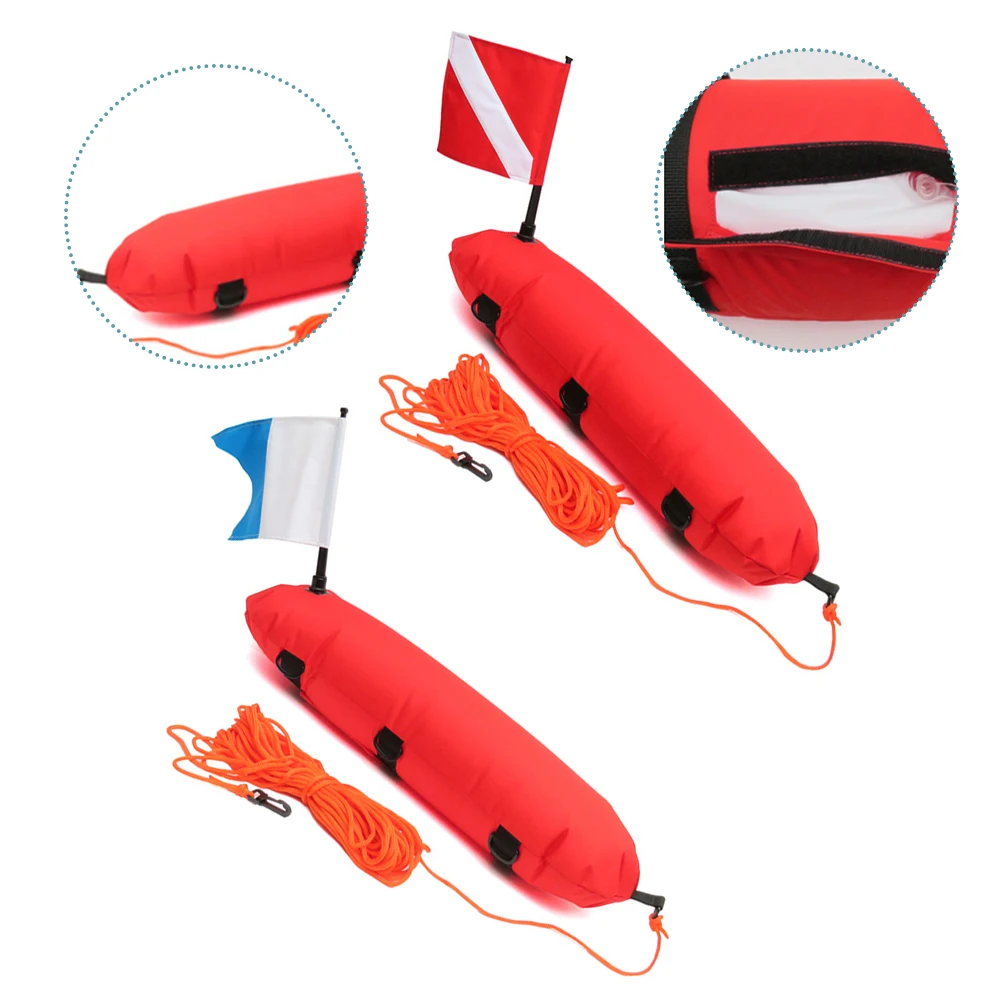 Веревочный буй для подводного плавания бесплатно дайвинга пляжа подводной охоты