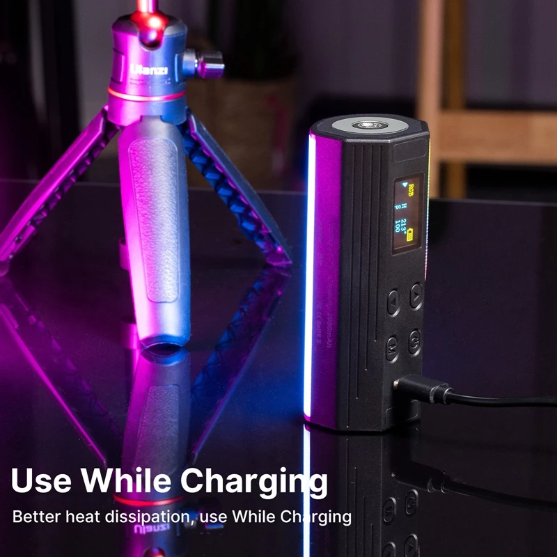 Компактный Магнитный RGB-светильник Ulanzi i-Light портативный светильник заливающего