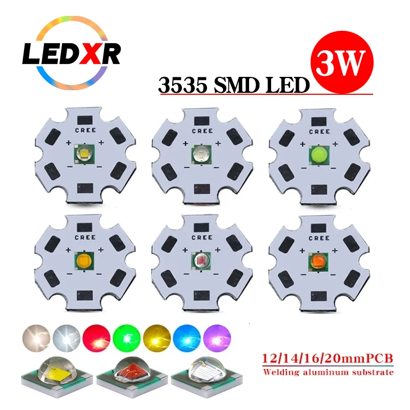 

Светодиодные лампочки LEDXR LED 3W 3535 XPE