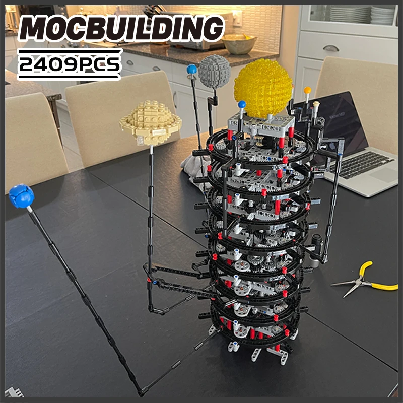 

High tech Kit 99.9% Accurate Planet Model GBC Creator expert MOC Blocks Technology Education Series Kid Building Block Toys Gift