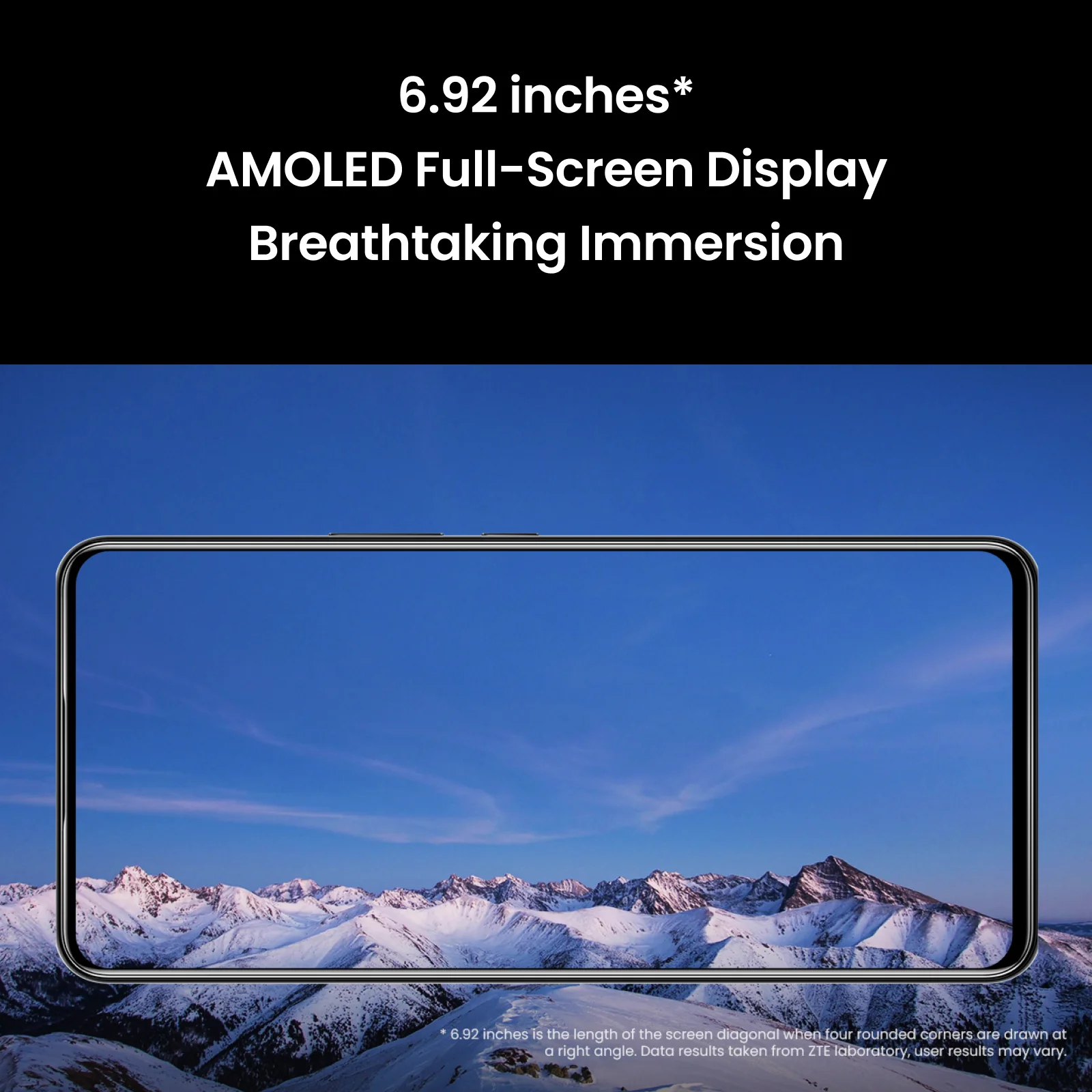 ZTE Axon 30 5G Free Shipping Smartphone Global Version 6.92'' 120Hz Snapdragon 870 Octa Core 65W Fast Charge 4200mAh Cellphone