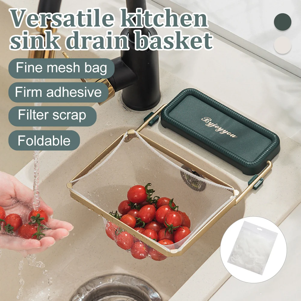 

Треугольная дренажная стойка, одноразовый мешок для мусора, антизасорение раковины, сливное отверстие, сетчатый мешок для мусора, кухонные ...