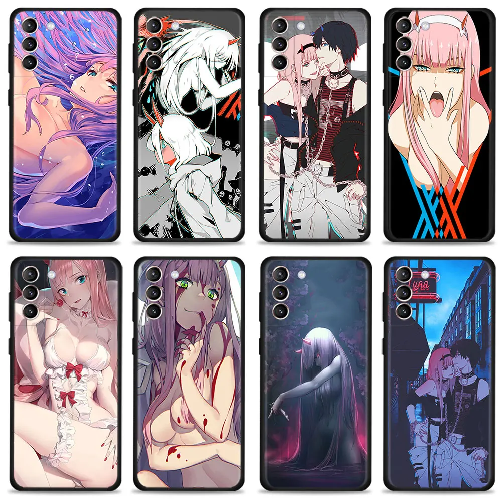 

Original For Samsung Galaxy S22 Ultra 5G S20 FE 2022 S10 S10e S21 Plus S7 S9 S8 Anime Darling In The Franxx Phone Coque