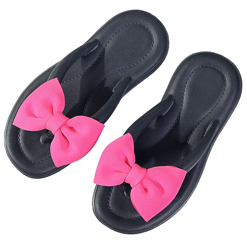 Summer Pink Shoes Women Comfort Light Damping Slides Indoor EVA Lady Non-Slip Bathroom Flip Flops Outdoors Casual Beach Slippers