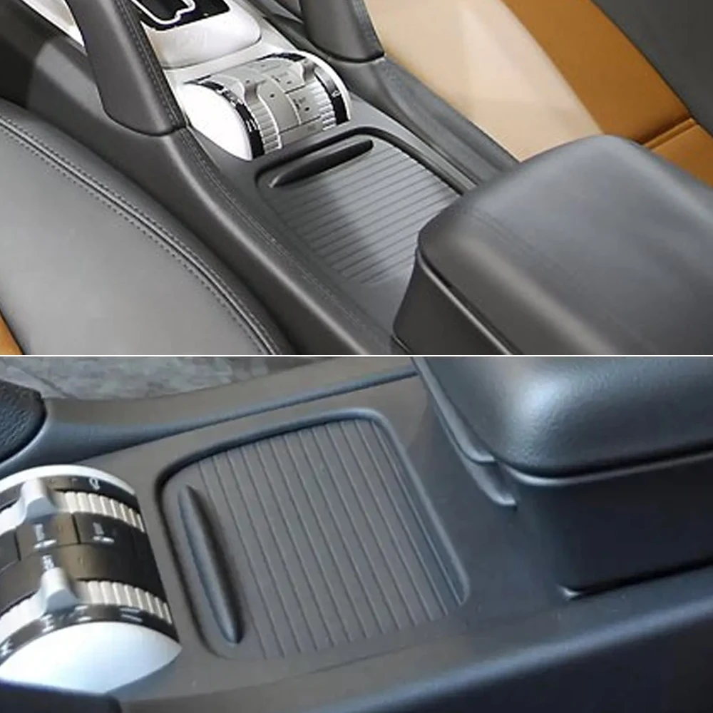 Для Porsche Cayenne 955 2003-2010: Накладка-ролета (крышка) для подстаканника центральной консоли, сменная деталь отделки интерьера автомобиля (art.: 3920dc46637ea) - 3920dc46637ea
