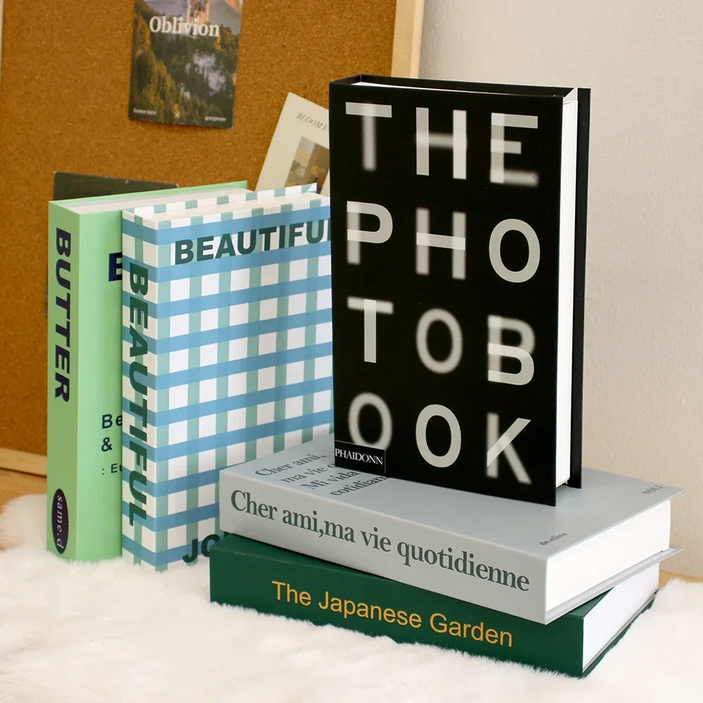 Корейский милый реквизит в виде искусственной книги Современное украшение для