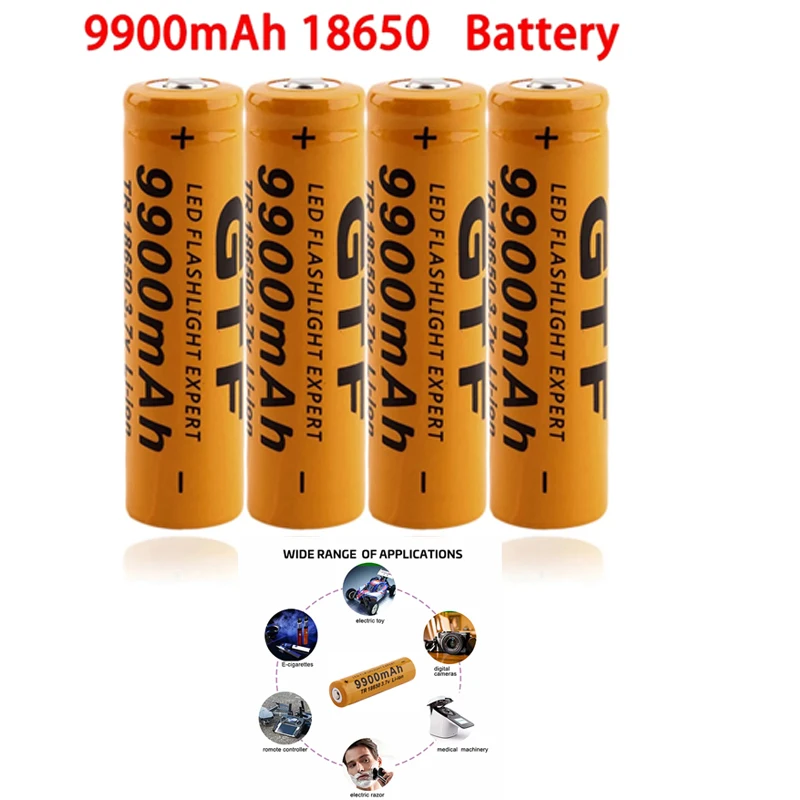 

2021 New Children's Electric Toy Car 18650 Rechargeable Li-Ion Battery 3.7V 9900 mAh For LED Flashlight Hot New High Quality