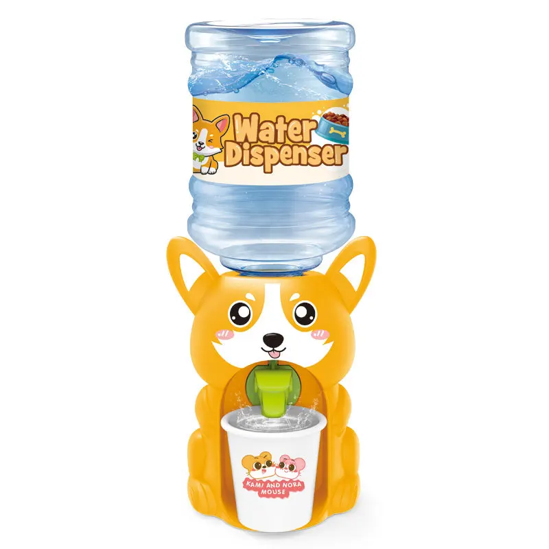 

Cute Simulation Water Dispenser for Kids Children Kitchen Toy Gift Cold Juice Milk Mini Drinking Fountain Machine Cartoon Pig
