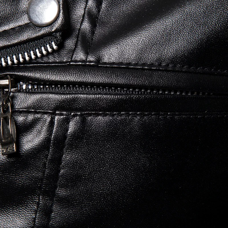 Куртка-бомбер мужская из натуральной овечьей кожи весна 2022 | Мужская одежда