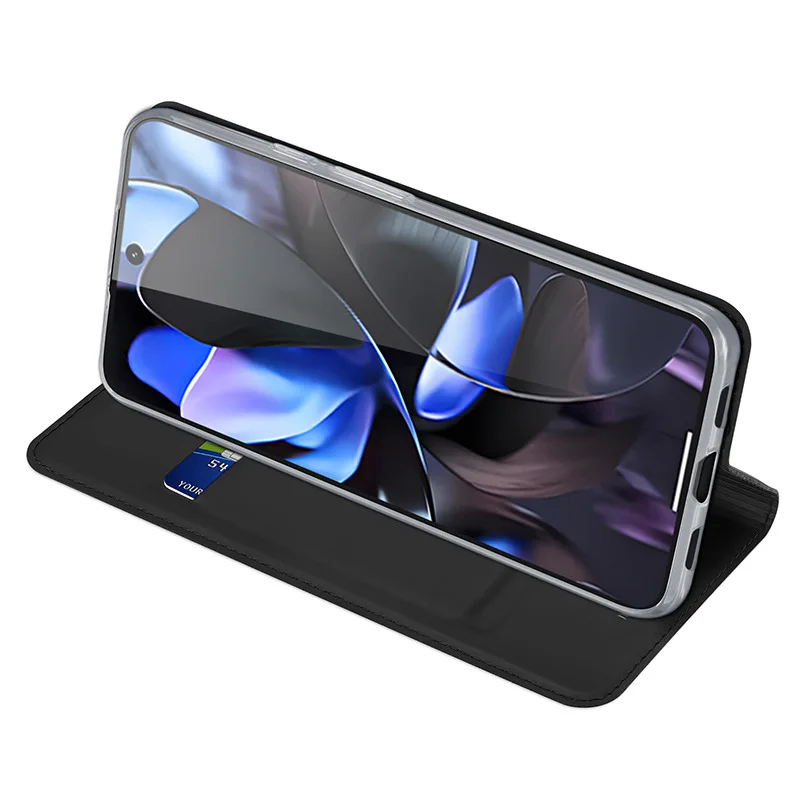 Фото Dux Ducis Pu кожаный магнитный флип-чехол для Google Pixel 9a 10 Pro Xl с защитной крышкой для слота для карт-бумажника №5