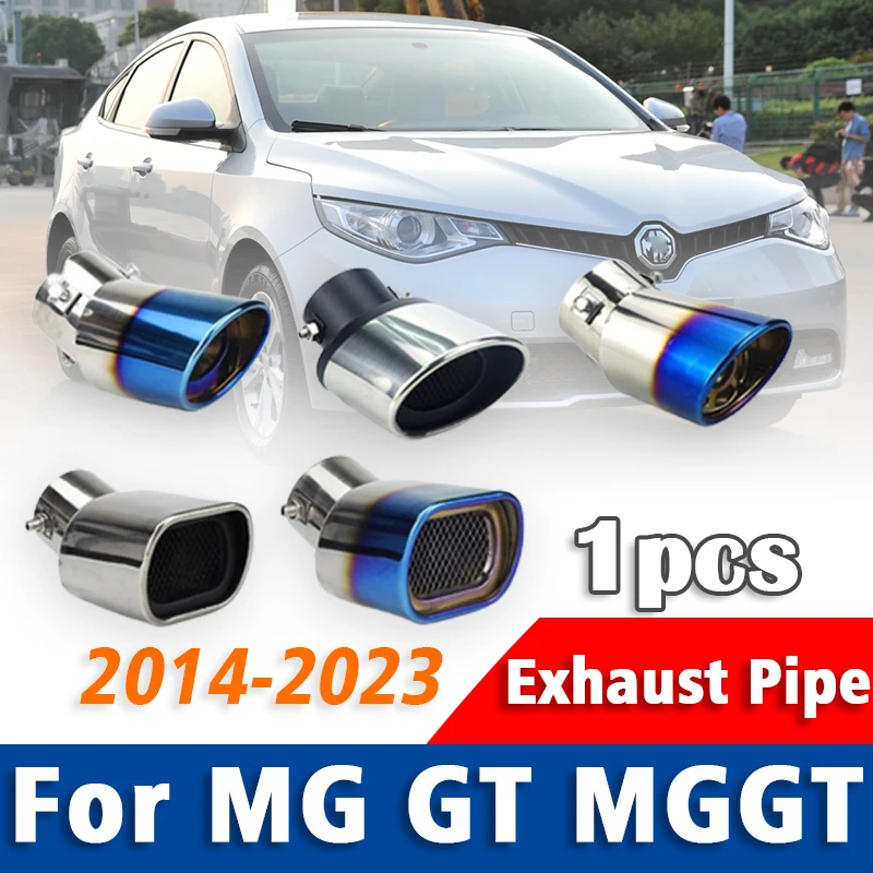 

1Pcs Exhaust Pipe Muffler For MG GT MGGT 2014 2015 2016 2017 2018 2019-2023 Stainless Steel Tailpipe Muffler Tip Car Accessories