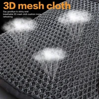 motorcycle cushion 3d mesh pad circulates slip air heat comfortable breathable sunscreen cover non insulation sea y8k9