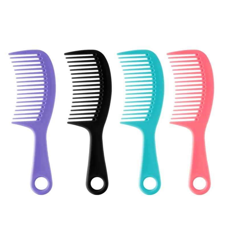 

Расческа с широкими зубьями 4 шт./компл. расческа для распутывания душа с крючком расческа для влажной и сухой густой шерсти