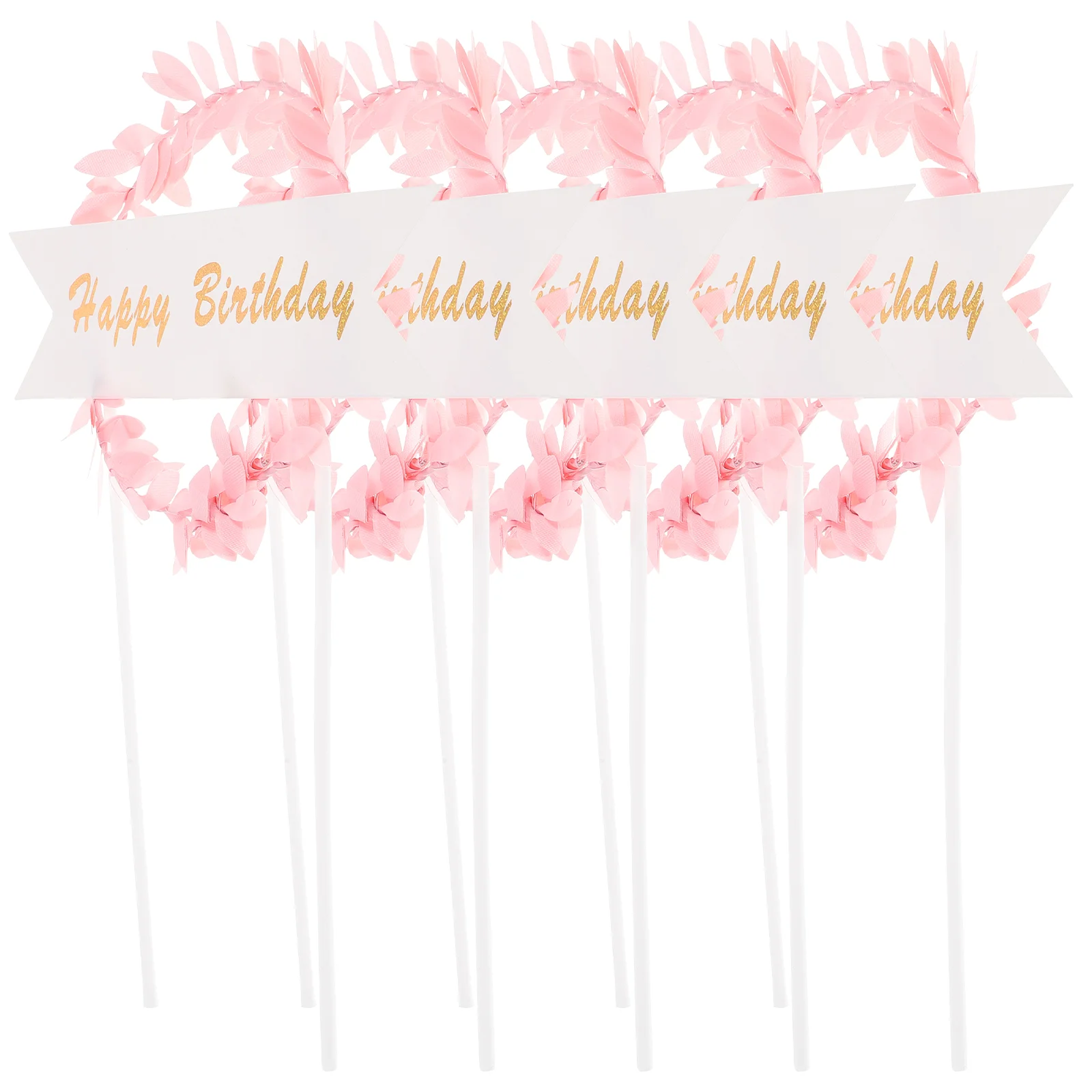 

Birthdaycupcake Toppers Flag Floral Baby Shower Picks Banner Party Toothpick Dessert Flower Creativewedding Fruit Ornament