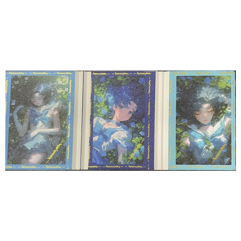 Аниме История богини Редкая складная коллекционная карта Kino MakotoMizuno Ami Kaiou Michiru Aino