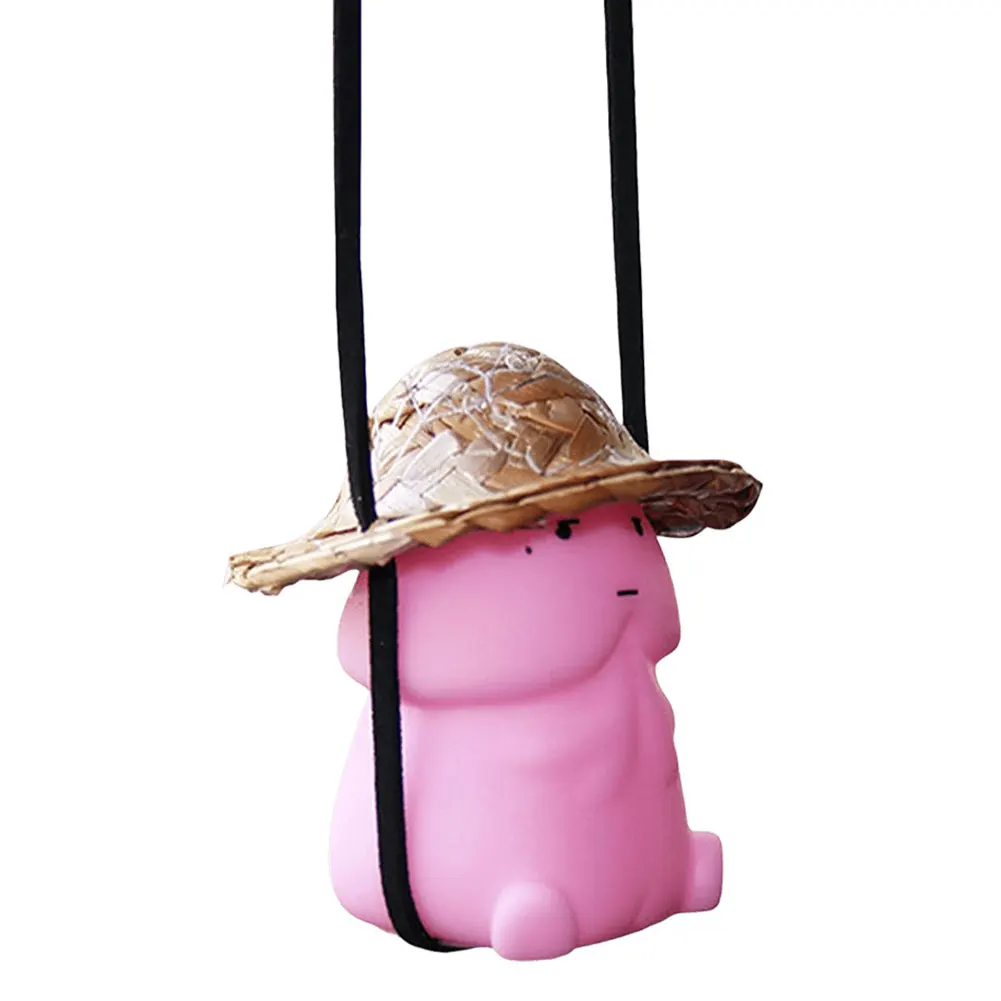 Забавная жареная утка автомобильный кулон автомобильное зеркало заднего вида