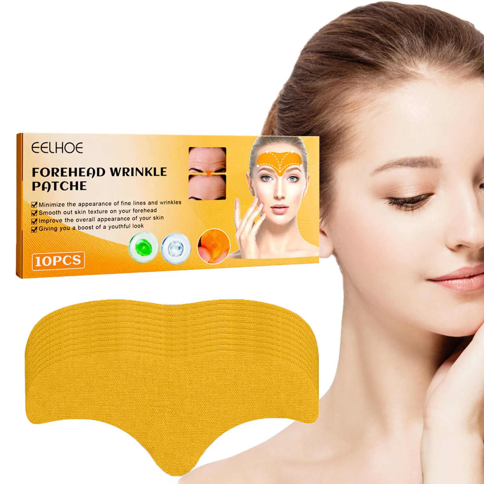 

Нашивки для лица, нашивки для морщин на лоб, лента для лифтинга лица на День и ночь, уменьшение линий мелкой морщины и улыбки