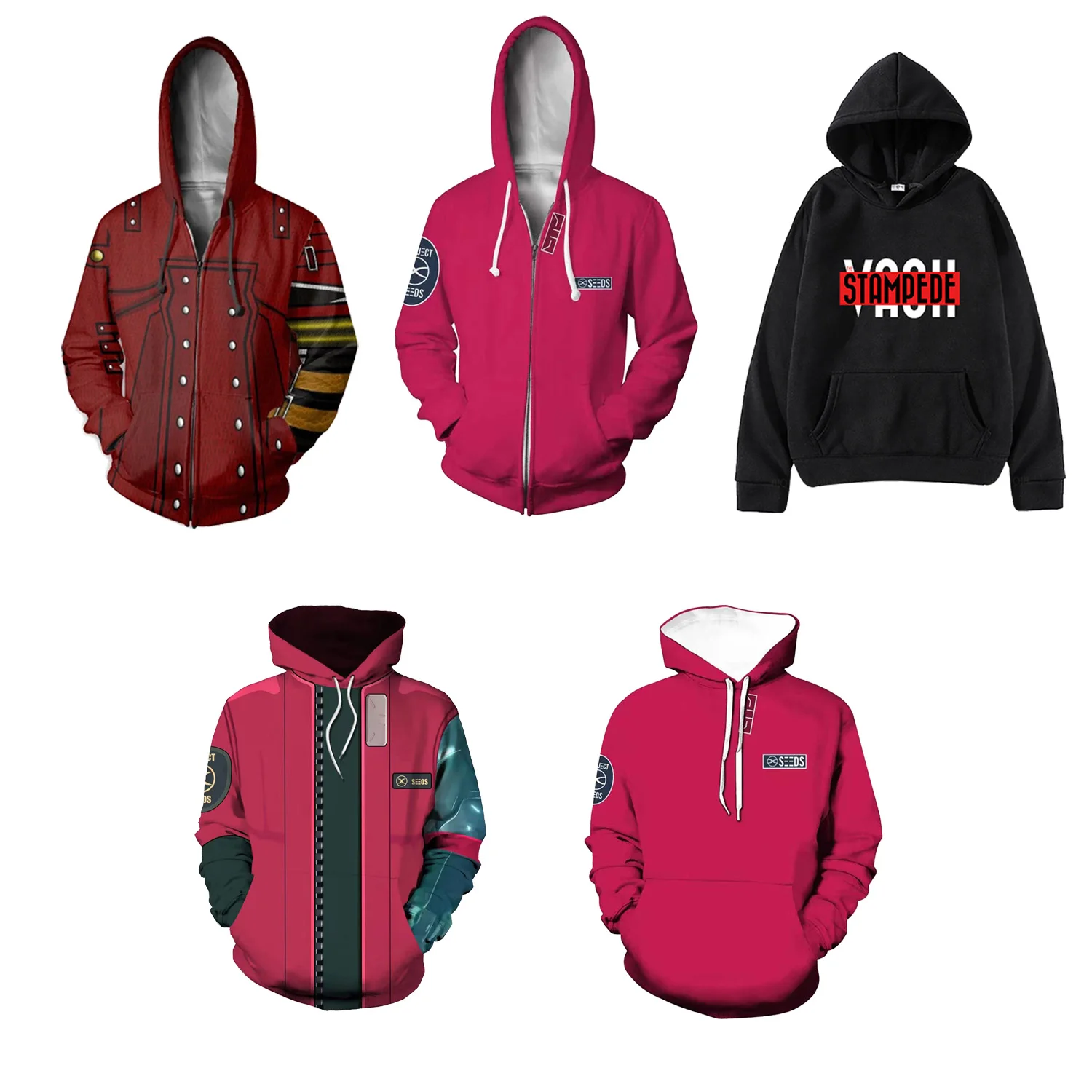 

Толстовка с капюшоном Vash the Stampede для косплея аниме TRIGUN 3D печать толстовка с капюшоном для мужчин женщин Повседневный пуловер куртка на молнии пальто