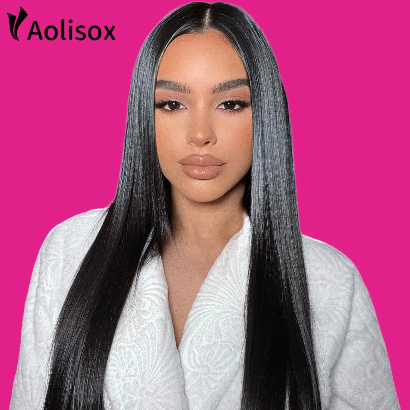 

30 Inch HD Lace Front Human Hair Wigs Straight 13x4 Transparent Lace Frontal Wigs Human Hair Pre Plucked Glueless Wigs For Women
