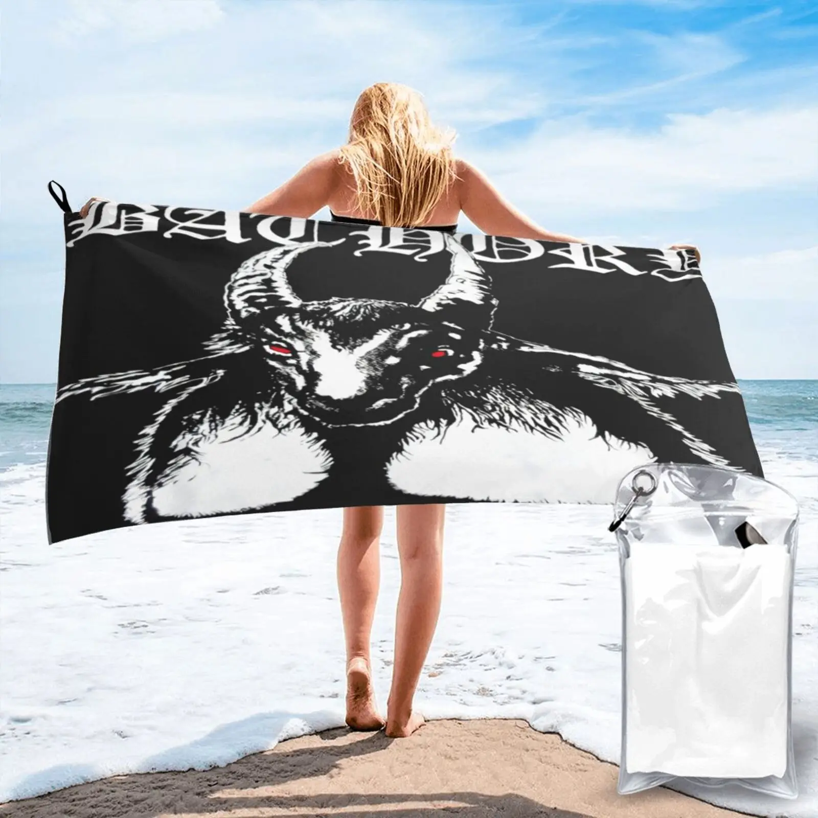 

Bathory Front Back Ltd Quorthon Seth пляжное полотенце банный халат Женское полотенце для рук банное полотенце для дома Большое пляжное полотенце s