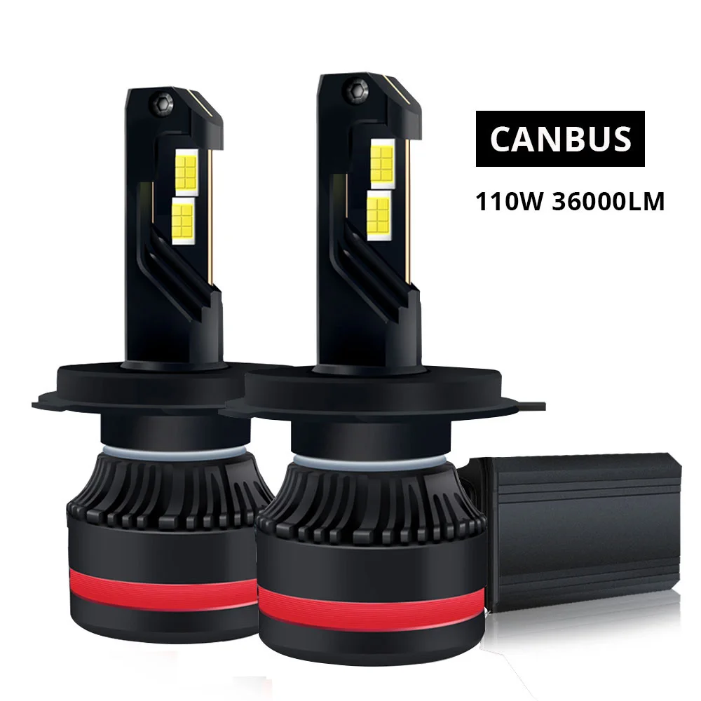 

Canbus H4 H7 LED 110W 12V 36000LM Car Headlight H1 H8 H9 H11 H13 9005 HB3 9006 HB4 880 881 LED Bulb Auto Fog Lamp Auto Headlamp