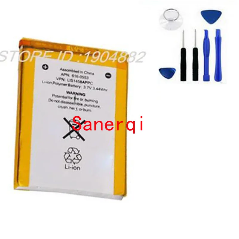 Аккумулятор для iPod Touch 4th 5th 6th 4 5 6 Touch4 поколения 4g 616-0553/LIS1458APPC/5 5g 616-0621/6 6g A1641