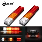 Задний фонарь светодиодный, водонепроницаемый, 2x12 В, 24 В