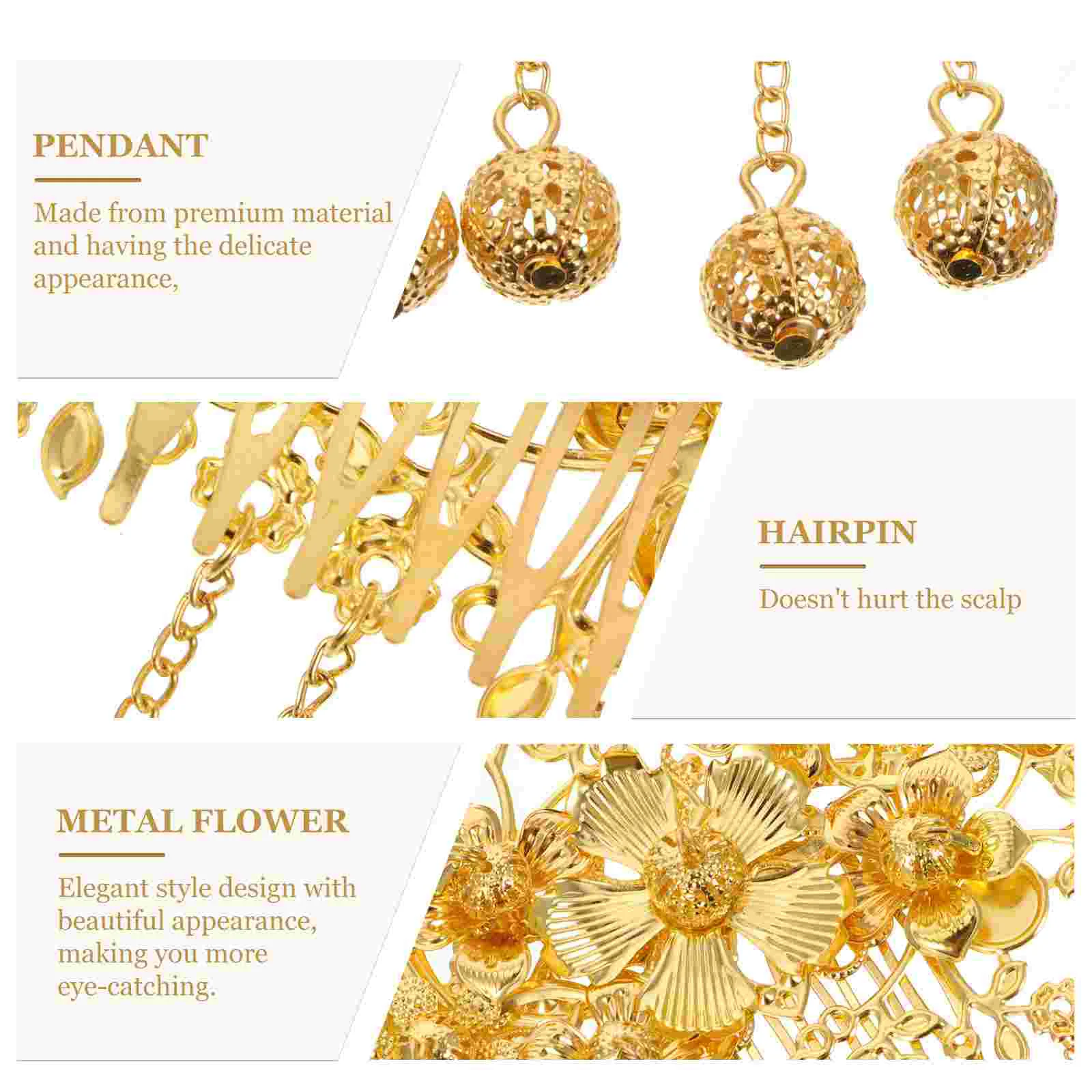 Винтажные аксессуары заколка для волос китайский головной убор длинная кисточка