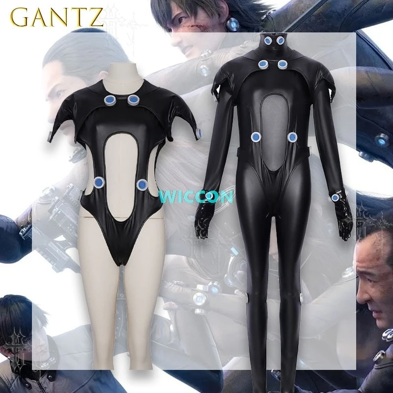 Фото Костюм GANTZ Battle Suit унисекс, полный комплект для Хэллоуина, сценических выступлений, косплея по аниме, набор реквизита для Хэллоуина №4