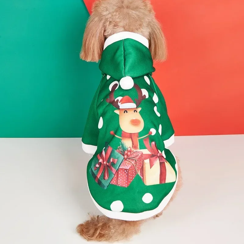 

Christmas Dog Clothes New Year Pets Dogs Clothing for Small Medium Dogs Costume Chihuahua Pet Shirt Warm Dog Clothing Yorkshire
