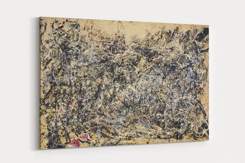 

Jackson Pollock, art, home decor, abstract art, canvas art, wall decor, pop art, minimal art, modern art.abstract oil abstract