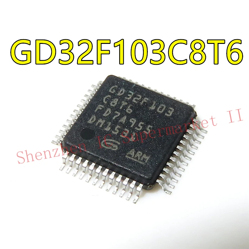 

1 шт. GD32F103C8T6 GD32F103C8 32F103C8T6 LQFP48 Новая фотография