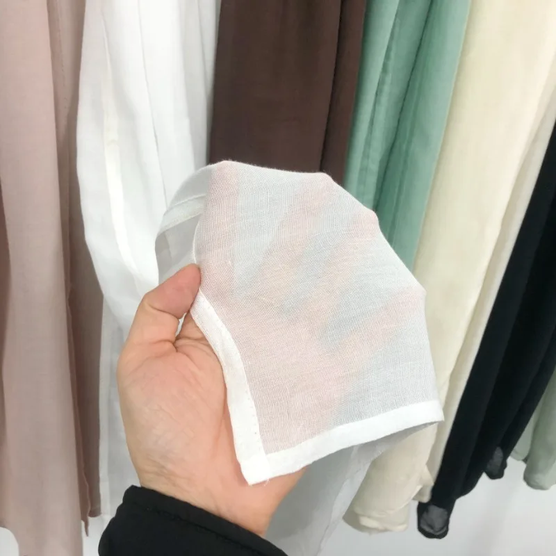 Комплект из 2 предметов: модальные хиджабы с шапками для нижнего платка, хлопковые шали из искусственного шелка для женщин, простой шарф, платок большого размера, исламский тюрбан, повязка на голову (art.: 3920cee634834) - 3920cee634834