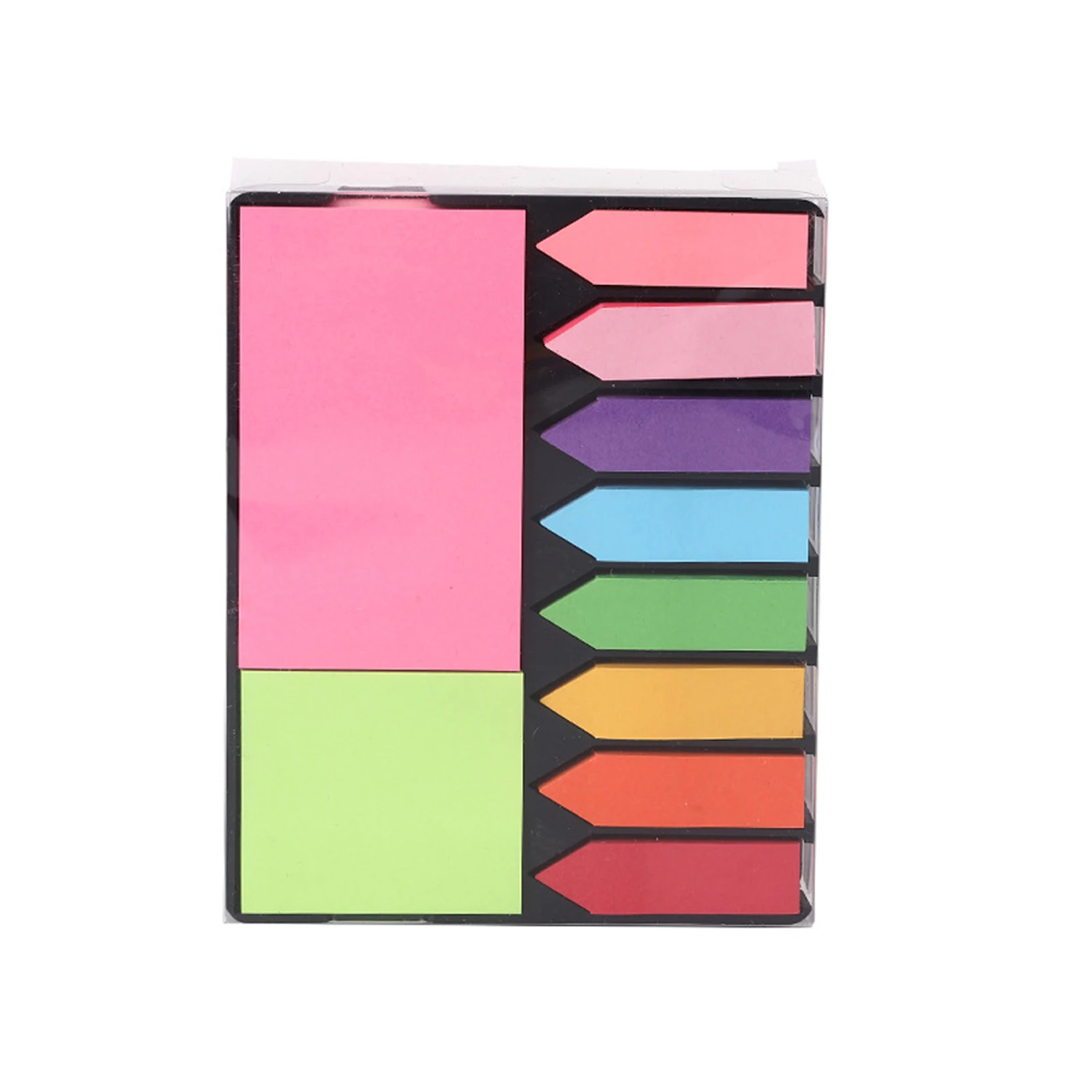 

2000sheets Memo Stationery Gifts Index Flags Self Stick Home Teachers Note Pad Set Students Assorted Colors Adhesive Rectangular