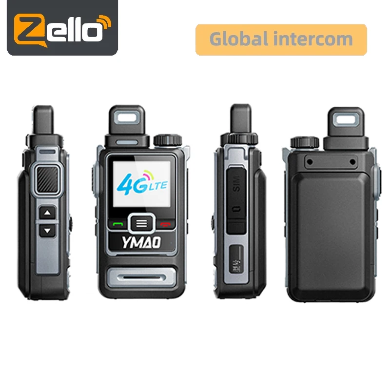 Zello 4G Walkie Talkie Long Range Handy Mobile Radio WIFI Blue tooth 3000mAh Two Way Radios Transceiver Phone