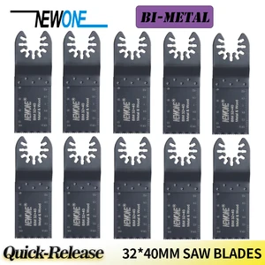 Бесплатная доставка, быстрая замена, биметаллический Реноватор 32 мм, Аксессуары Dremel, Осциллирующее многофункциональное полотно пилы, подходит для Black  Decker и т. д.