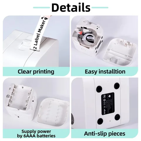 Phomemo P12PRO мини-принтер этикеток