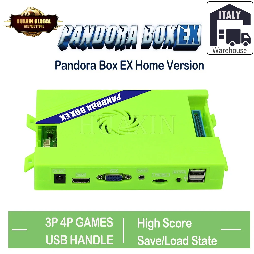 2022 Arcade Pandora Box Ex DDR4 Latest Box 3300 In 1 Arcade Games Emulator Pandora Box FHD 1080p Pandora Box Arcade Multigame