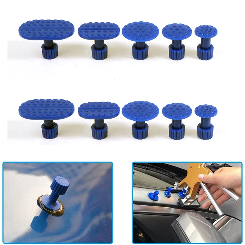 

10 шт./компл. Автомобильная прокладка для ремонта листового металла автомобильный инструмент для удаления вмятин присоска для ремонта вмяти...